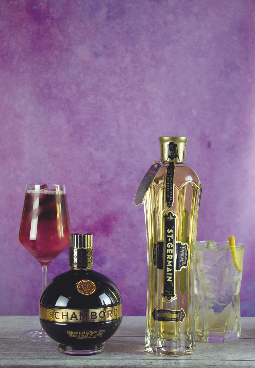 Chambord St-Germain Martini Lillet Blanc A delicious premium cocktail liqueur that sees raspberries married with fine French XO cognac. BOTTLE: 70ml 16.