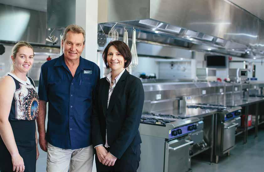 AUSTRALIA A HUNGER FOR LEARNING The modern commercial kitchen is a fast-paced, in the deep end environment.
