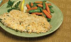 Chef s Creations Parmesan Encrusted Catfish Fillets Made fresh daily by our Seafood Chefs. Fully cooked. Just heat and enjoy. 9 99 Premium Wild Caught Cod Loin 5 50 6.