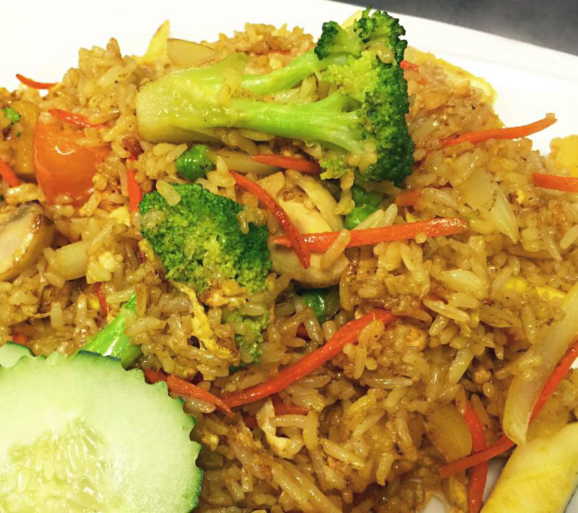 rangoon. * SPICY ** HOT *** HOT & SPICY Pad See-Ew: Wide Rice Noodles, Broccoli, Carrots & Egg with Sweet Soy Sauce. Chicken, Pork, Vegetable, Tofu: $8.00 Beef, Shrimp: $9.