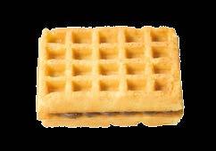 center filling Soft Waffle and 