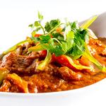 99 South Indian favourite, chicken in spicy coconut & pepper sauce with