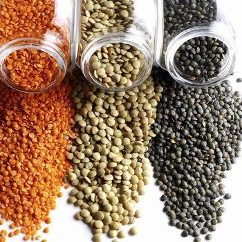 Lentils, Lens culinaris, was domesticated between 8000 and 9000 years ago in the