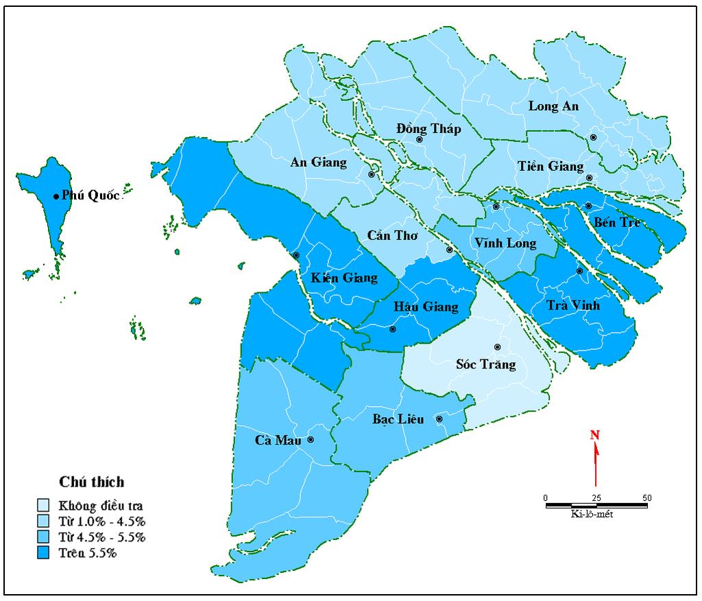 Provinces Areas of pomelo (ha) Ben Tre 4.