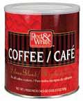 red & white savings Ground Coffee 34.5 oz. Instant Coffee 12/8 oz., unit 2.