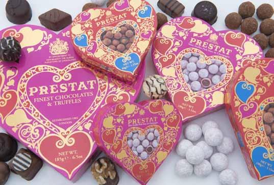 Prestat Heart Shaped Gift Boxes of Chocolates Price Unit Barcode Prs30 S Large Heart Box of