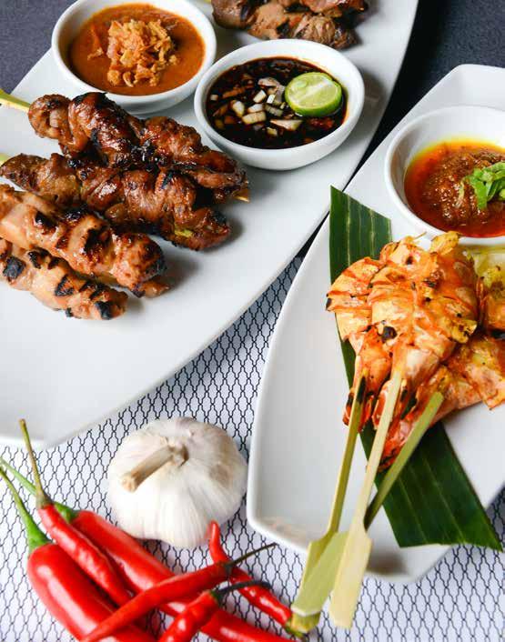 THE CLASSICAL INDONESIAN CUISINE BROUGHT UP-TO-DATE Sumatra, Java, Rotterdam. In Dewi Sri everything comes together. The classical Indonesian cuisine and the character of the modern city.