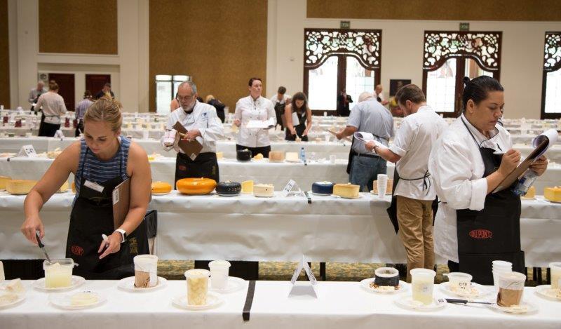 Judging during the championships The SA Dairy Champions are the winners in each of the 102 classes in the nine categories, namely cheese, butter, yogurt, dairy desserts, cottage cheese, ice cream,