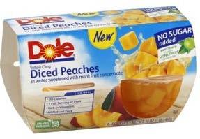 extracts Dole No Sugar Added Diced Peaches Sweetened with Monk Fruit Concentrate The sweet