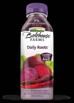 Beverages Bolthouse Farms Daily Roots Dark purple beets, sweet potatoes and