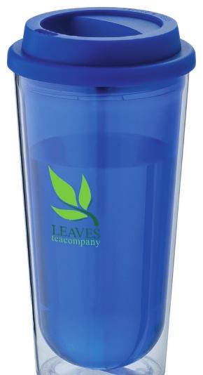 Double wall tumbler with twist-on lid and locking flip-top drink