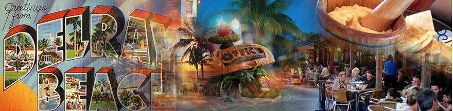 DELRAY BEACH, FL TASTE ATLANTIC AVENUE FOOD TOUR HALF-DAY TOUR (3 HOURS) MIN 10, MAX OF 64 GUESTS Named "The Most Fun Small Town in the US" by Rand McNally, Delray Beach's Village by the Sea is
