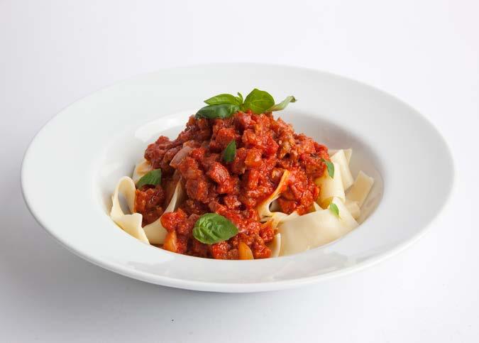 Fettuccine with Hot Italian Sausage Ragout SERVES 4-6 2 Tb. olive oil 1 small onion, diced 1 Tb.