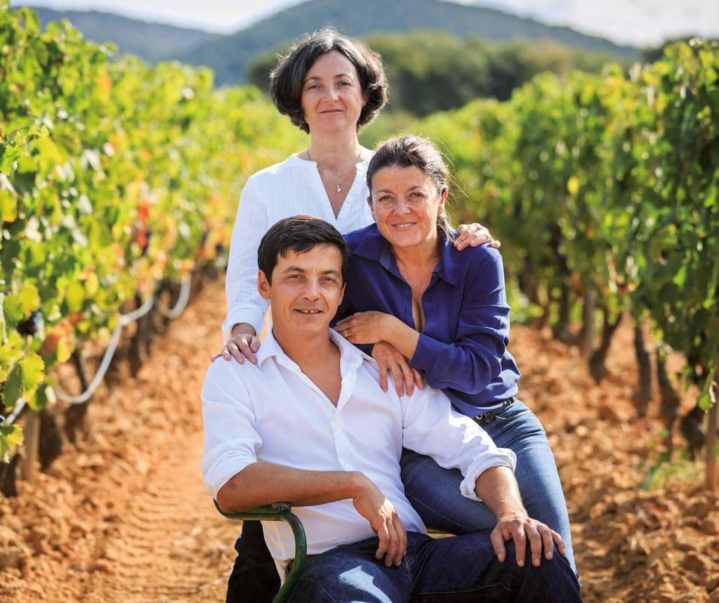 A FAMILY DOMAINE For over half a century, the Combard family has been handing down the winemaking tradition to its sons and daughters.