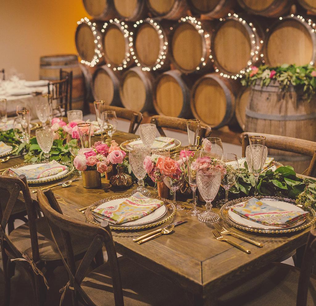 OUR VENUES 2320 HILLTOP Under a canopy of 100-year-old oak trees with breathtaking views of the Santa Lucia Mountains, our 2320 Hilltop puts you on the highest point in the Paso Robles AVA.