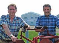 Brothers Earl and Derek McLaren continued the family farming