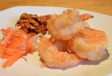 Teriyaki Beef or Chicken Satay (4) 6.95 Shrimp Tempura (4) 8.95 Shrimp & Vegetable Tempura 8.95 Two shrimps with assorted tempura fried Chicken Lettuce Wraps 7.