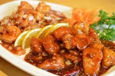 Triple Delight 14.95 Beef, shrimp and chicken in Kung Pao Sun Shui Duck 14.95 Boneless roasted duck served over lettuce. Black Pepper Beef or Chicken 13.