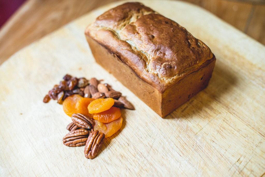 Fruit and Nut Bread 1 tbsp caster sugar 70g dried fruit and nut 1 tbsp oil Method: Place content of the sachet into a bowl,1 tbsp caster sugar and Now add 270ml warm water and 1 tbsp oil and