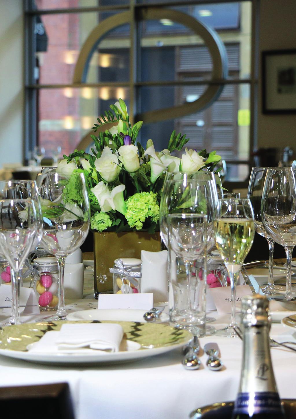 WEDDINGS WEDDINGS Our restaurant is ideal for wedding receptions, rehearsal dinners and wedding breakfasts offering celebrations tailored to your vision.