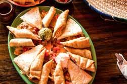 99 Appetizer Platter Taquitos, flautas, quesadilla and nachos served with sour cream and guacamole. Large - 13.29 Small - 11.