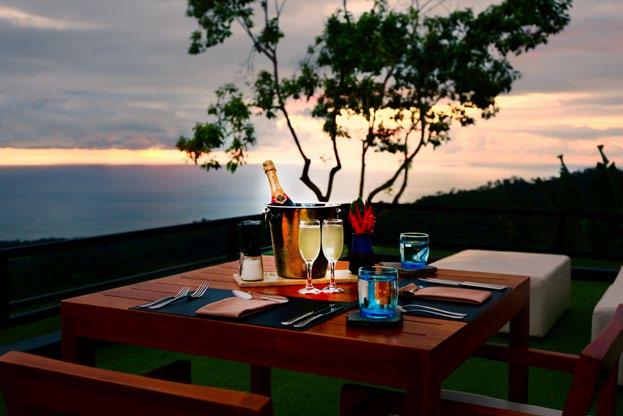 Order in cocktails at sundown and cuddle up for the main event of the day here each and every sunset is no short of spectacular, each one truly unique in its dramatic