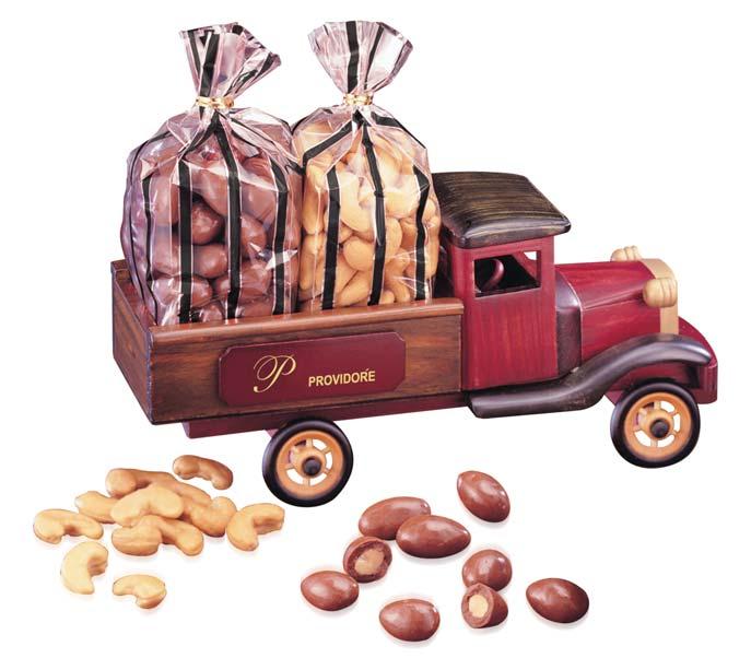 Minimum Order: 12 Chocolate Almonds, 6oz. Jumbo Cashews, 5oz. Item # P0317 Price: 42.