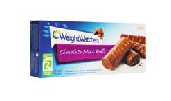 packet instructions. Pour into a shallow container. Refrigerate for 45 minutes or until almost set. 2 Divide Weight Watchers Chocolate Mini Rolls among four 1-cup (250ml) capacity serving glasses.