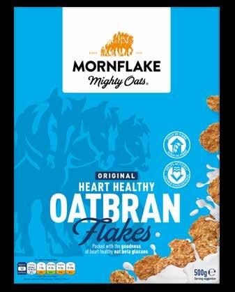 OATBRAN OATBRAN FLAKES ORIGINAL Our delicious Oatbran Flakes are high in fibre and enriched with oatbran for higher levels of oat beta glucans* than traditional branflakes.