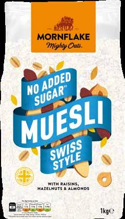 CLASSIC MUESLI NO ADDED SUGAR MUESLI SWISS STYLE No Added Sugar Muesli Swiss Style s s 1kg 10 BF053699 7
