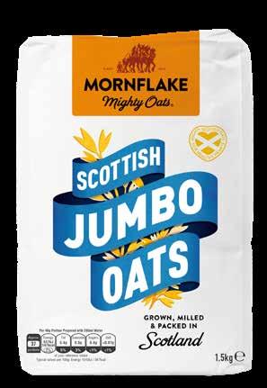 JUMBO OATS SCOTTISH JUMBO OATS We source the finest Scottish oats from our dedicated farms, selecting the biggest and plumpest for our