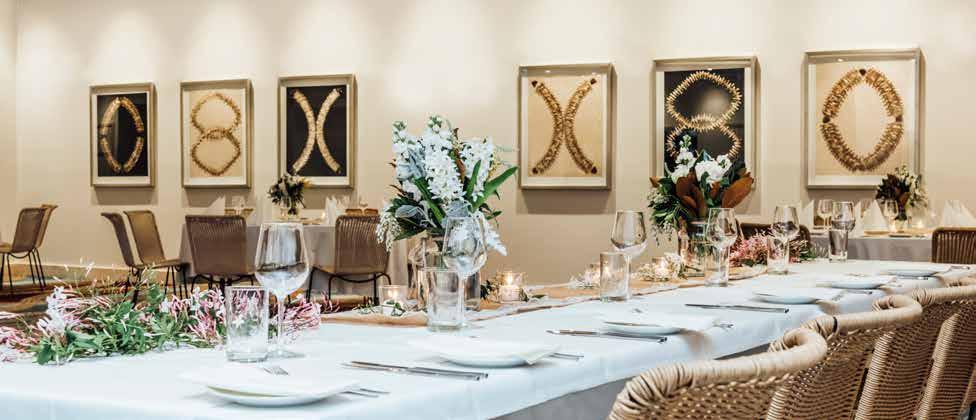 The Palm Room is located at The Juniors Maroubra. The Palm Room has been recently renovated to the highest of standards and has been designed as a thoughtful event space, perfect for your wedding day.