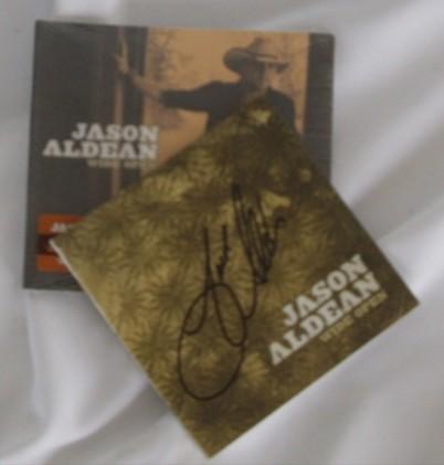 It s a Crazy Town Autographed Jason Aldean CD