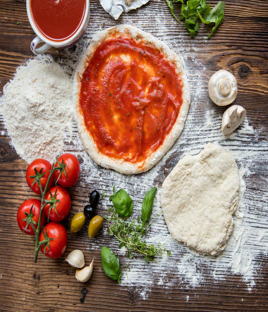 Our pizza is made us famous! All ingredients are prepared in house. Our dough is made fresh every day and each pizza is hand rolled to order.