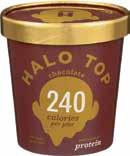 2/ 5 HALO TOP Ice Cream High protein, low calorie, select varieties 16 oz. GORILLY GOODS Snack Packs 1.