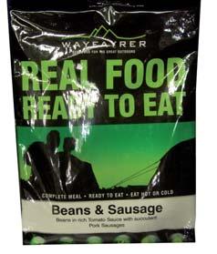 ..155 Kcal Energy / portion (1/2 pack) 194 Kcal 33 34 35 36 Wayfarer Beans