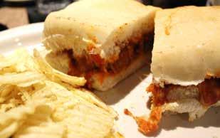 SPECIALTY SANDWICHES All sandwiches are served with chips and a pickle Grilled Sausage Peppers and onions on panino bread 7.99 Meatball Melted mozzarella and tomato sauce on panino bread 7.