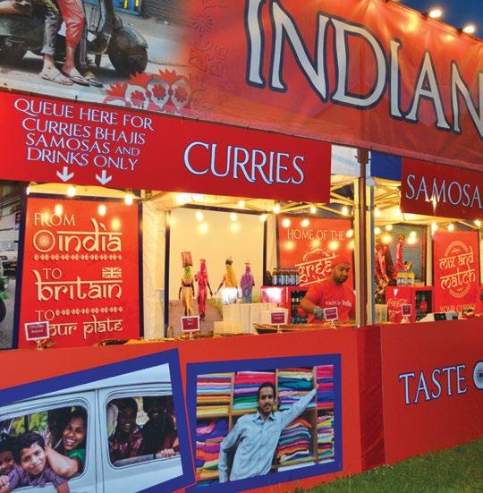 Introducing Taste of India Founded in May 2010 Taste of India Catering Ltd is a family run outdoor catering company which specialises in Indian