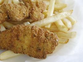 Breaded Chicken Fingers Product Code: 71025 Selling Price: $52.00 Portion: Random Box Wt.: 4kg or 8.8lbs Average Retail Price: $65.00 IQF Just Chicken Breast Product Code: 77162 Selling Price: $60.