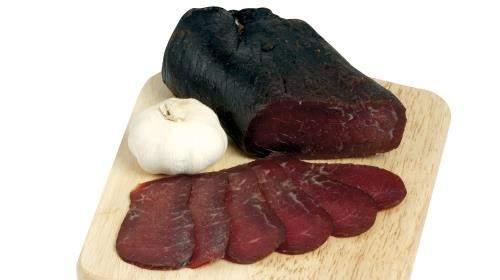 Beef Prosciutto parts of beef with or without spices preserved by salting or salamurification,