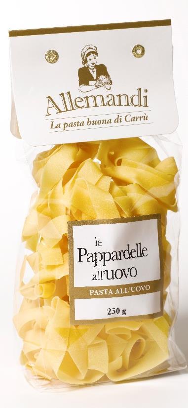 La Pappardella di Carrù The 250g 8.80 oz cubotto (about four servings).