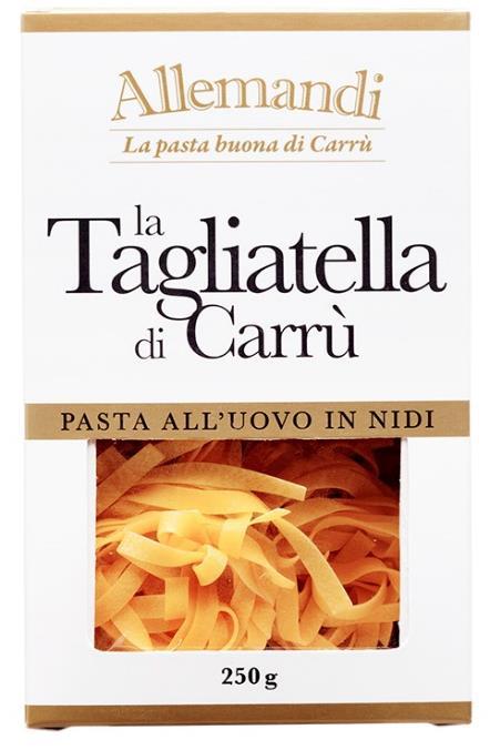 La Tagliatella di Carrù The 250g 8.80 oz cubotto (about four servings).
