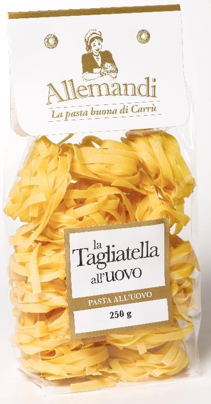 La Tagliatella di Carrù The 250g 8.80 oz bag (about four servings).
