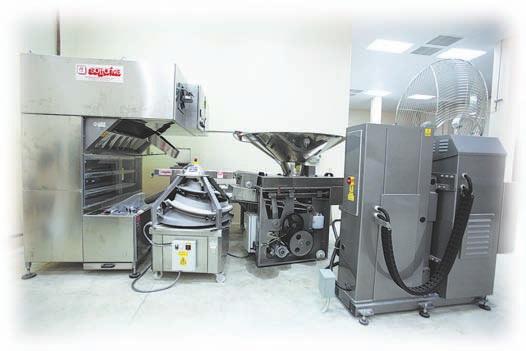 The new plant boasts automated bakery equipment that will increase the bakery s rate of production.