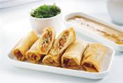 CHINESE STARTERS Vegetable Spring Roll (2Pcs) Served with sweet & sour sauce Mixed Vegetable Crispy 700