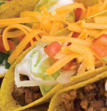 SPEEDY GONZALES One taco, one enchilada and your choice of rice or beans - 4.