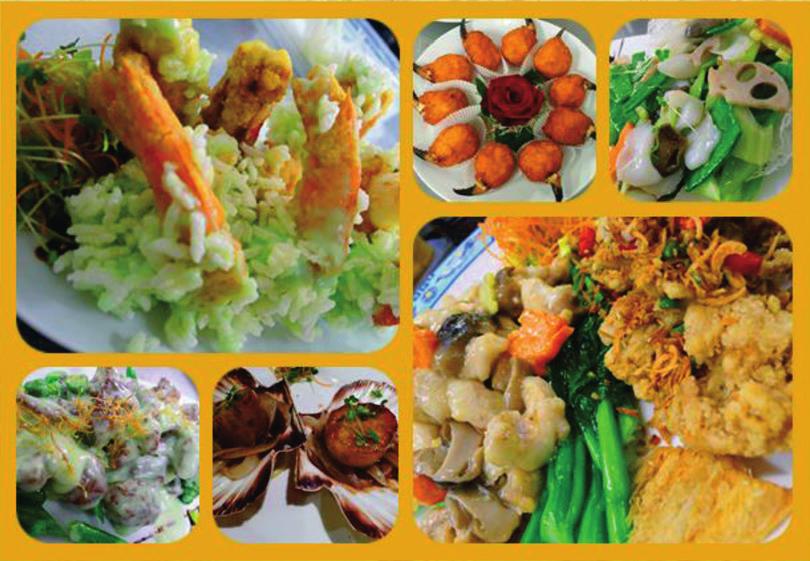 Lily, Fungus and Bean Curd Hot Pot 齋麻婆豆腐煲 Vegetarian Ma Po Tofu Hot Pot 本地時菜 : 芥蘭 / 菜心 / 通菜 / 白菜