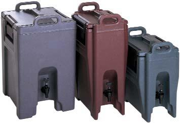 RED(402), GREEN(519), BLACK(110), HOT RED(158). PLEASE SPECIFY COLOR WHEN ORDERING. UR-257 BEVERAGE 1.5 GAL., 18 CUP $166.