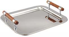 50 EA. SERVING TRAYS PLAIN CENTER. SOLD IN CASE PACKS OF 12. TRSS-300 12 DIA. ROUND $5.40 EA. TRSS-301 14 DIA.