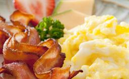 BREAKFAST Hot Breakfast All prices are per person and available for 12 guests or more. Includes appropriate condiments. Ultimate Breakfast $19.